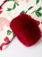 Holiday Bow Print Christmas Pajama Set Girls Cozy Sleepwear Rylee Faith Designs Everetts Place: Online Boutique