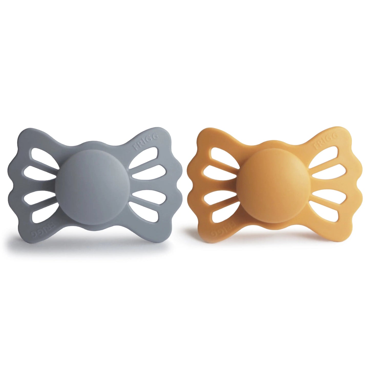 Frigg Lucky Symmetrical Silicone Pacifier 2 Pack for 6 to 18 Months Mushie