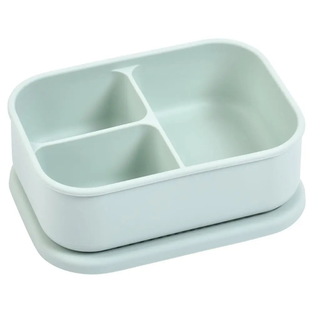 Three Little Tots Honeydew Silicone Bento Box - 