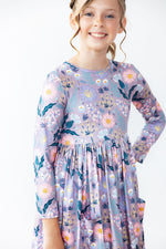 Honeysuckle Long Sleeve Pocket Twirl Dress for Girls Mila & Rose ® Everetts Place: Online Boutique