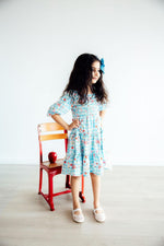 Honor Roll Smocked Ruffle Dress by Mila & Rose ® at Everetts Place