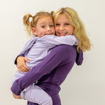 Sweet Bamboo Hooded Jogger Set For Kids Plush French Terry Cozy - Everetts Place Boutique - 