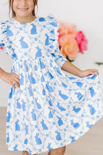 Mila & Rose ® Hop 'til You Drop Ruffle Twirl Dress - 