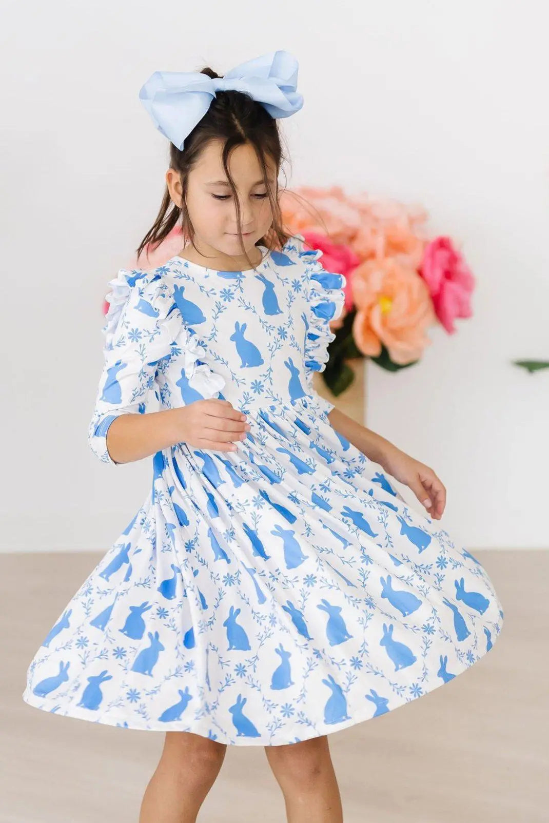 Mila & Rose ® Hop 'til You Drop Ruffle Twirl Dress - 