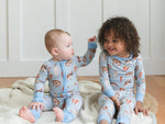 Little Joy Co. Hoppy Dudes Bamboo Zippy Pajamas - Everetts Place Boutique - 