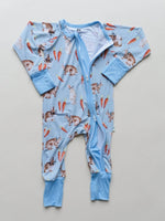 Little Joy Co. Hoppy Dudes Bamboo Zippy Pajamas - Everetts Place Boutique - 