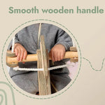Goodevas Horse Rope Swing Montessori Toy for Kids with Sturdy Birch Plywood and Durable Multifilament Polypropylene Rope - Baby & Toddler > Baby Toys & Activity Equipment > Baby Jumpers & Swings > Baby Swings