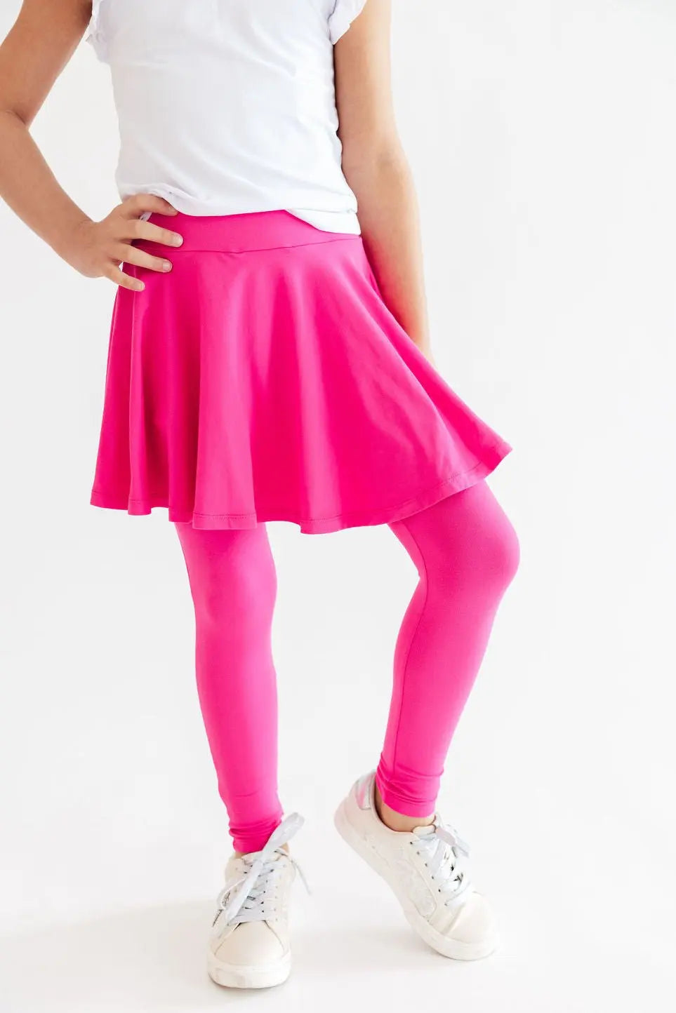 Hot Pink Twirl Skegging - Pink, Waist, Purple, Performing Arts, Skort | Everetts Place