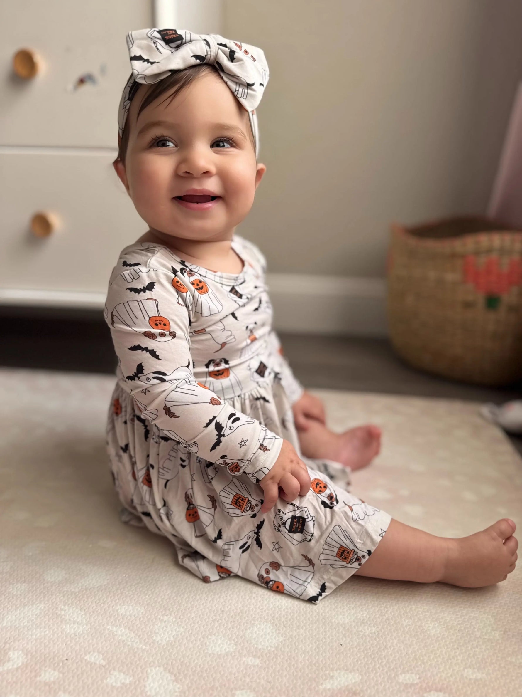 Dreamlet Howl - O - Ween Pups (Bodysuit Dress) - 