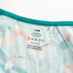 Dreamlet Dreamlet Hummingbird Bloom Convertible Zip Footies Baby - Apparel & Accessories > Clothing > Baby & Toddler Clothing > Baby & Toddler Sleepwear Convertible Zip Footies