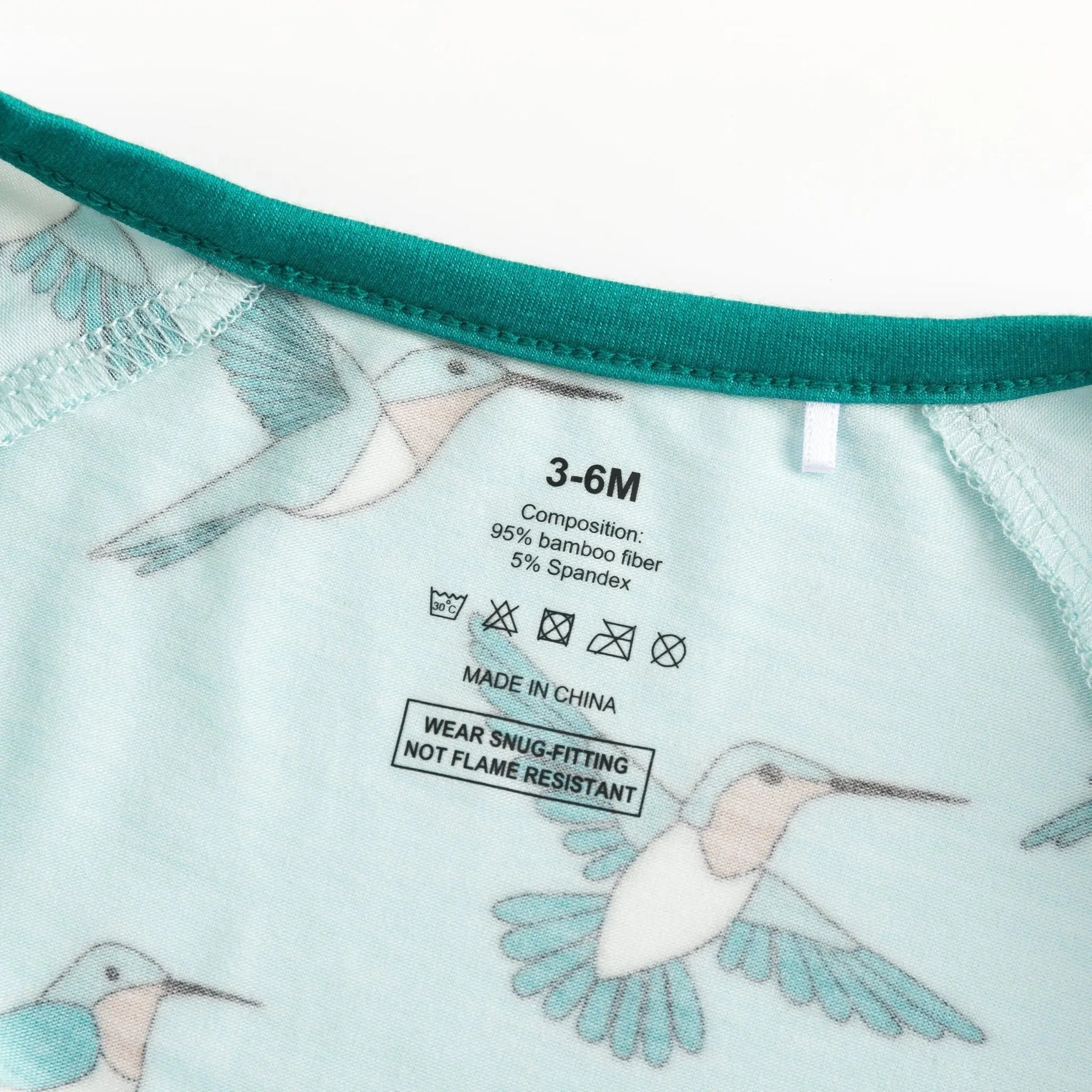 Dreamlet Dreamlet Hummingbird Convertible Zip Footies For Babies - Apparel & Accessories > Clothing > Baby & Toddler Clothing > Baby & Toddler Sleepwear Convertible Zip Footies