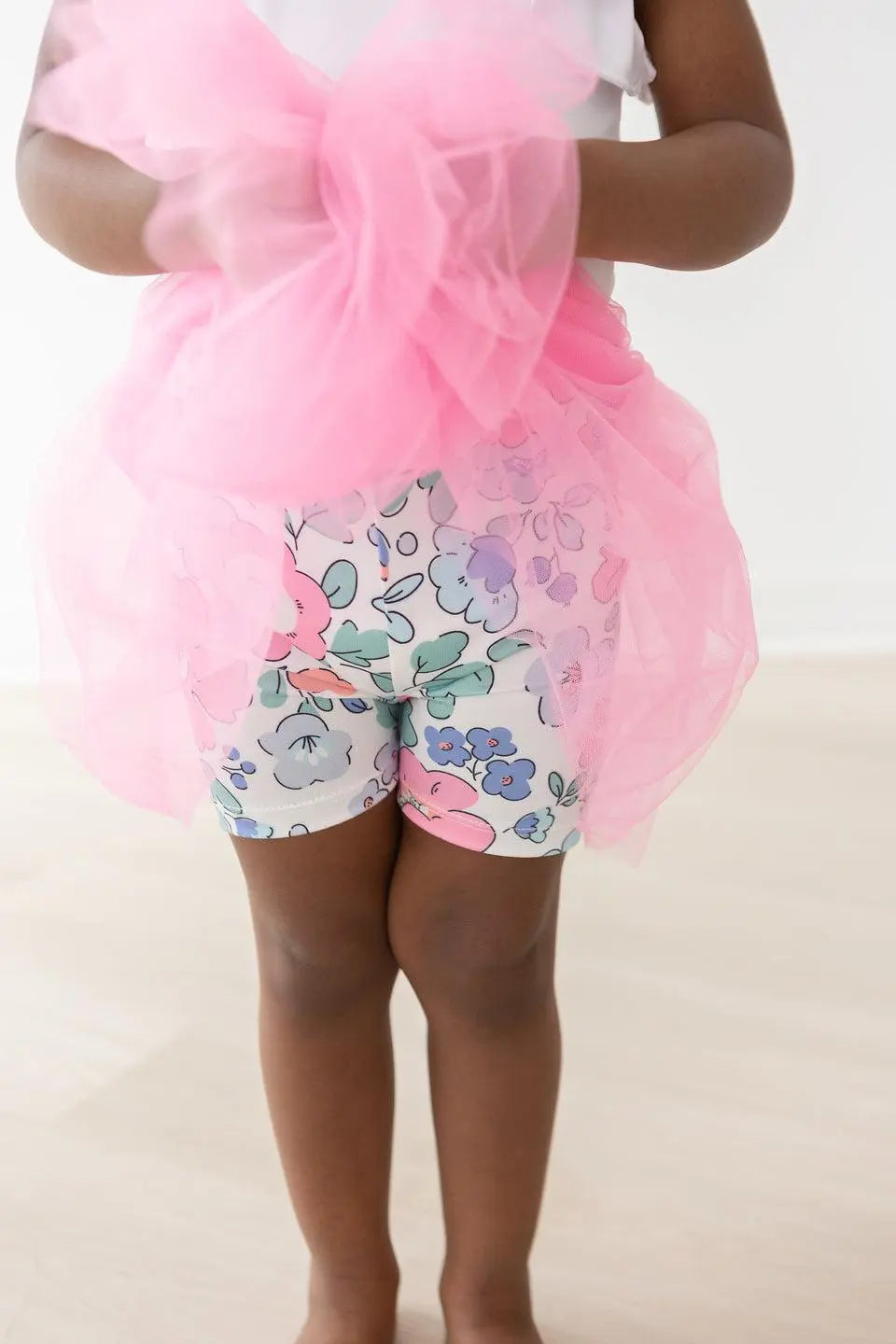 Mila & Rose ® Hydrangea Tutu Shorts for Girls High Waisted Playwear - Apparel & Accessories > Clothing > Shorts Tutu Shorts