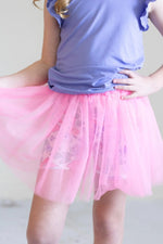 Mila & Rose ® Hydrangea Tutu Shorts for Girls High Waisted Playwear - Apparel & Accessories > Clothing > Shorts Tutu Shorts