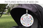Three Little Tots I Am Cute No Touching Newborn Baby Sign - 