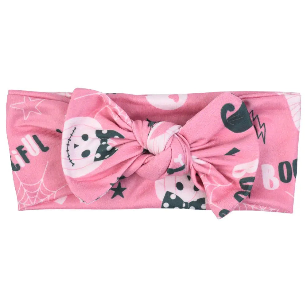 Three Little Tots I Love My Mummy Halloween Knotted Headband - 