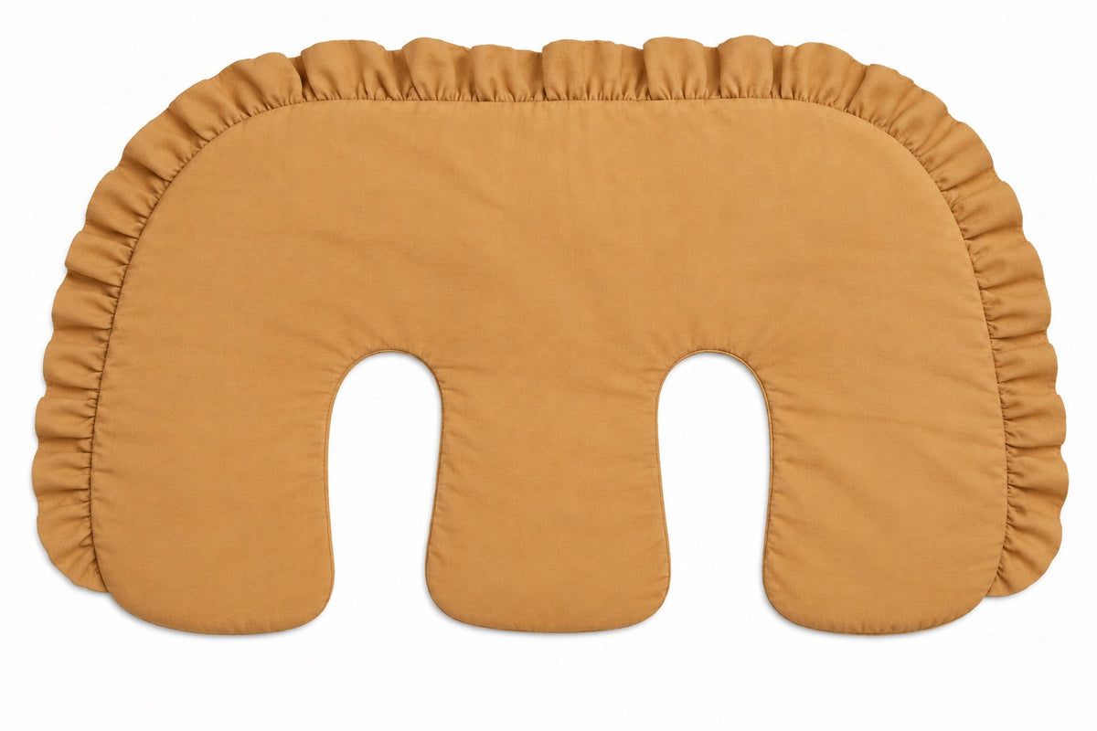 Ruffle Twins Nursing Pillow Cover by Little Mae & Co