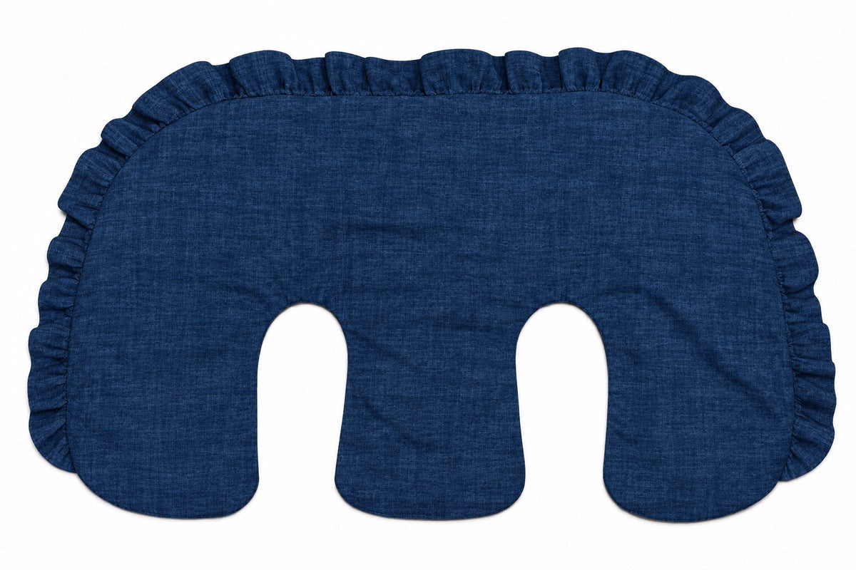 Ruffle Twins Nursing Pillow Cover by Little Mae & Co