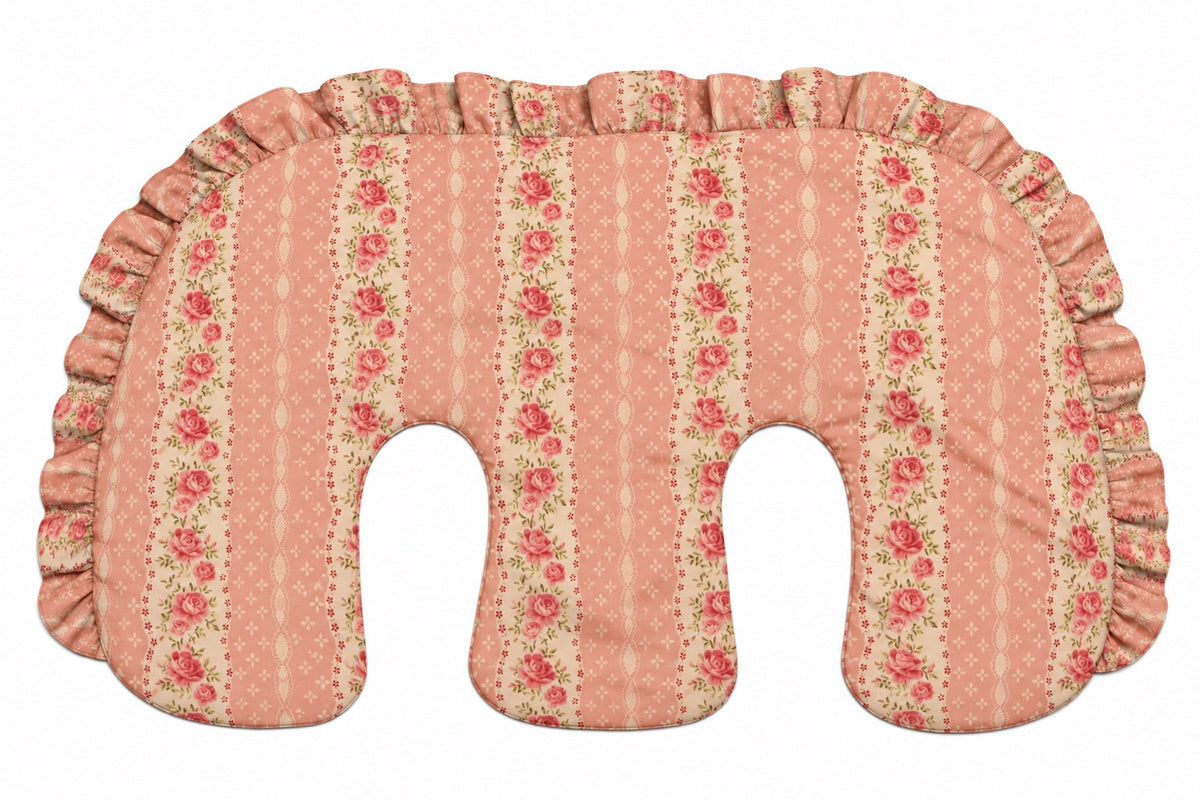 Ruffle Twins Nursing Pillow Cover by Little Mae & Co