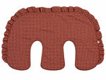 Ruffle Twins Nursing Pillow Cover by Little Mae & Co