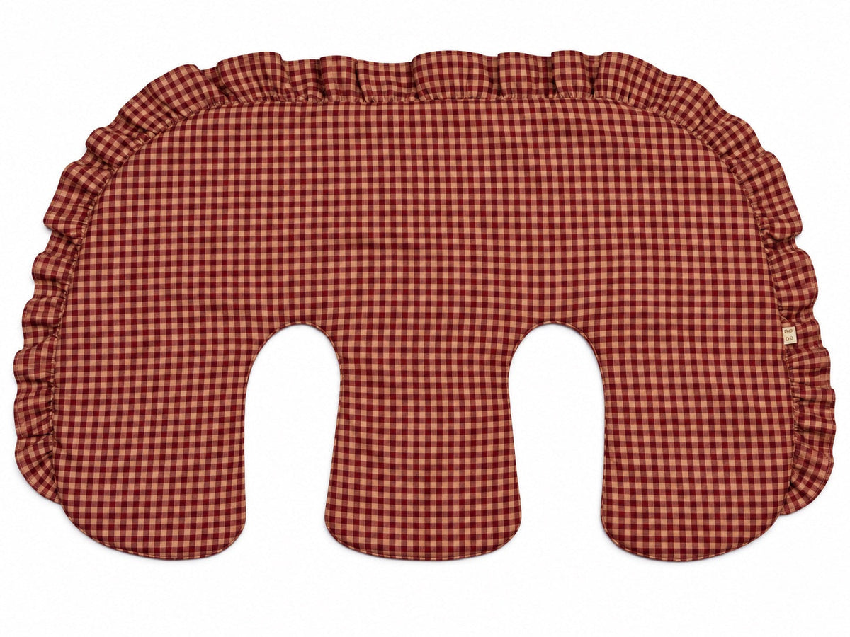 Ruffle Twins Nursing Pillow Cover by Little Mae & Co