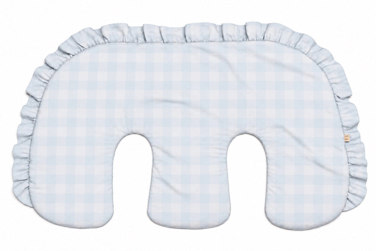 Ruffle Twins Nursing Pillow Cover by Little Mae & Co