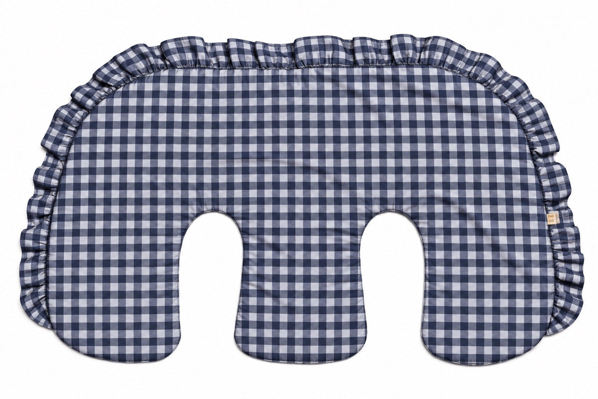 Ruffle Twins Nursing Pillow Cover by Little Mae & Co