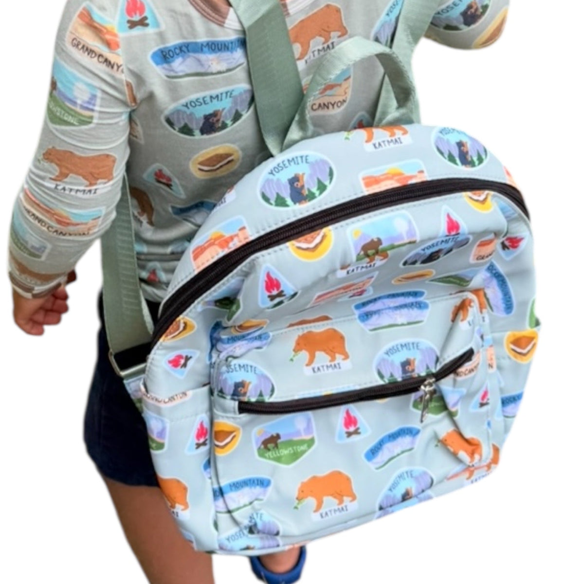 Mini National Parks Backpack for Kids by Rayn’s Tiny Stitches