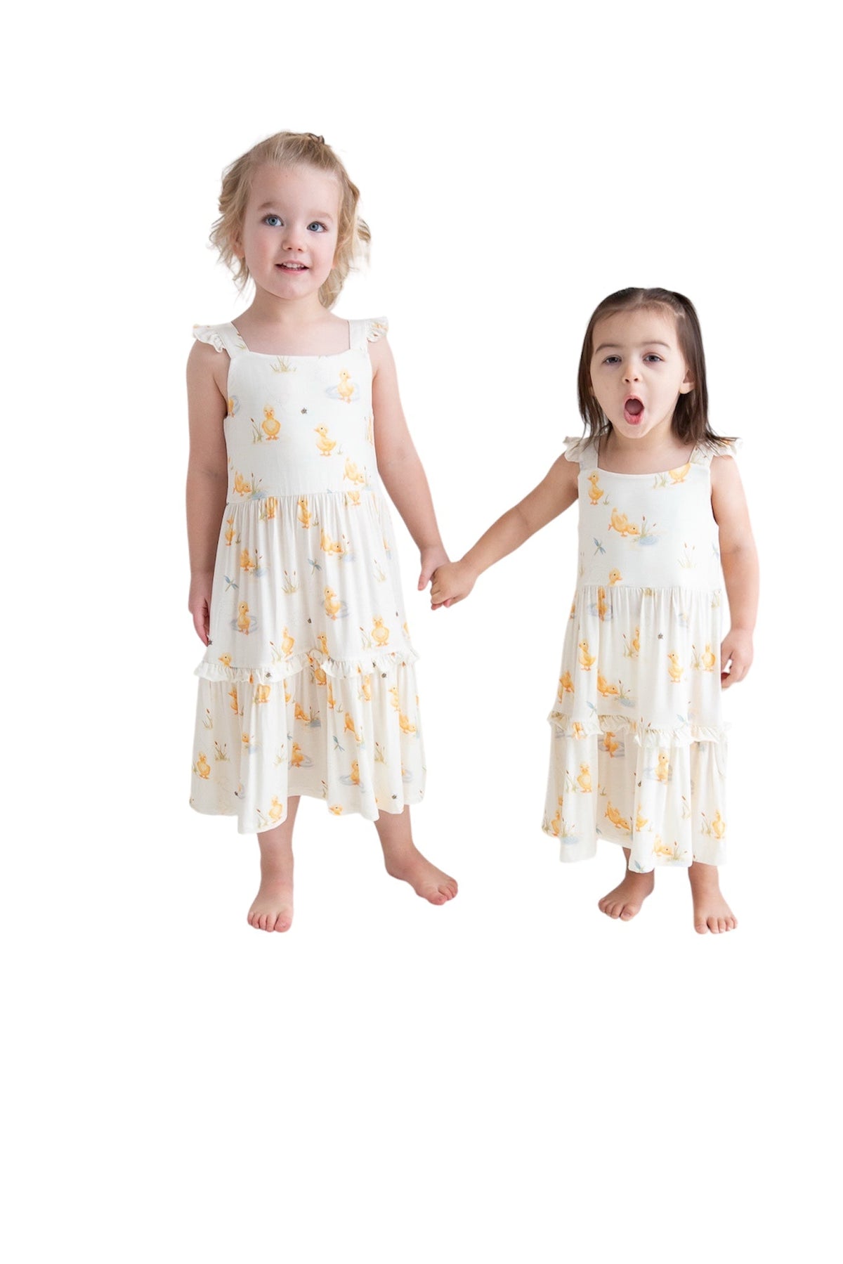 First Waddle Sundress for Baby & Toddler | Soft Breathable Summer Dress for First Steps by Rayn’s Tiny Stitches