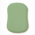 Green Ruffle Baby Lounger Cover by Little Mae & Co