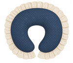 Ivory Eyelet Ruffle Original Nursing Pillow Cover by Little Mae & Co