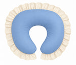 Ivory Eyelet Ruffle Original Nursing Pillow Cover by Little Mae & Co
