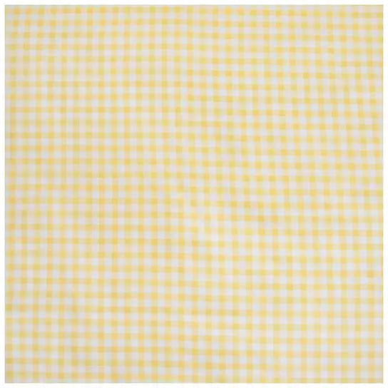 Yellow Gingham Ruffle Baby Lounger Cover by Little Mae & Co