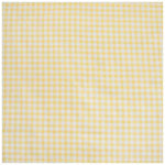 Yellow Gingham Ruffle Baby Lounger Cover by Little Mae & Co