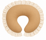 Ivory Eyelet Ruffle Original Nursing Pillow Cover by Little Mae & Co