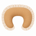 Ivory Eyelet Ruffle New Nursing Pillow Cover by Little Mae & Co