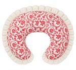 Ivory Eyelet Ruffle New Nursing Pillow Cover by Little Mae & Co