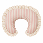 Ivory Eyelet Ruffle New Nursing Pillow Cover by Little Mae & Co