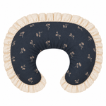 Ivory Eyelet Ruffle New Nursing Pillow Cover by Little Mae & Co