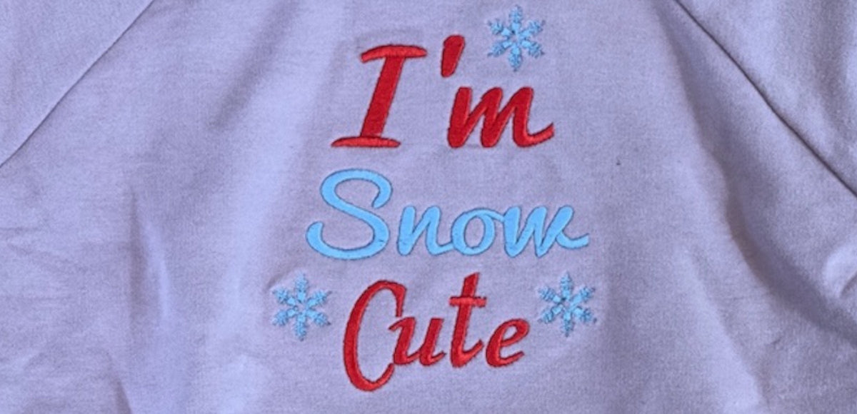 Custom Embroidered Baby Sweatshirt – Personalized Soft Bamboo Pullover by Rayn’s Tiny Stitches