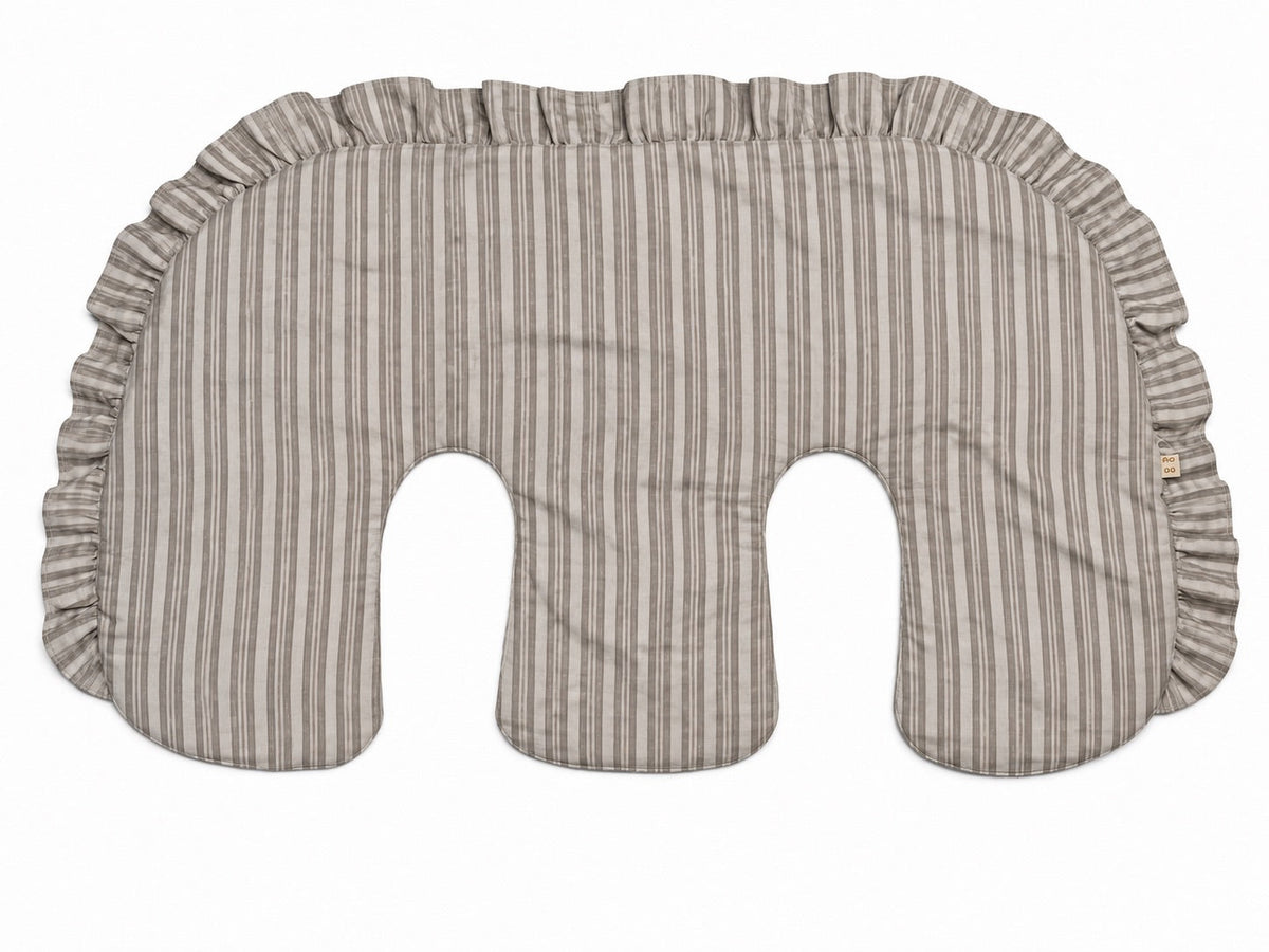 Ruffle Twins Nursing Pillow Cover by Little Mae & Co