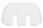 Ruffle Twins Nursing Pillow Cover by Little Mae & Co