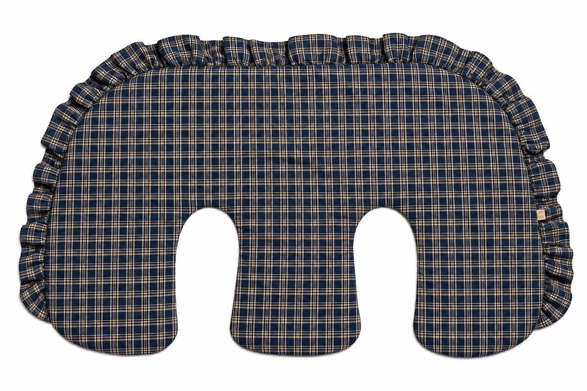 Ruffle Twins Nursing Pillow Cover by Little Mae & Co