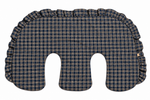 Ruffle Twins Nursing Pillow Cover by Little Mae & Co