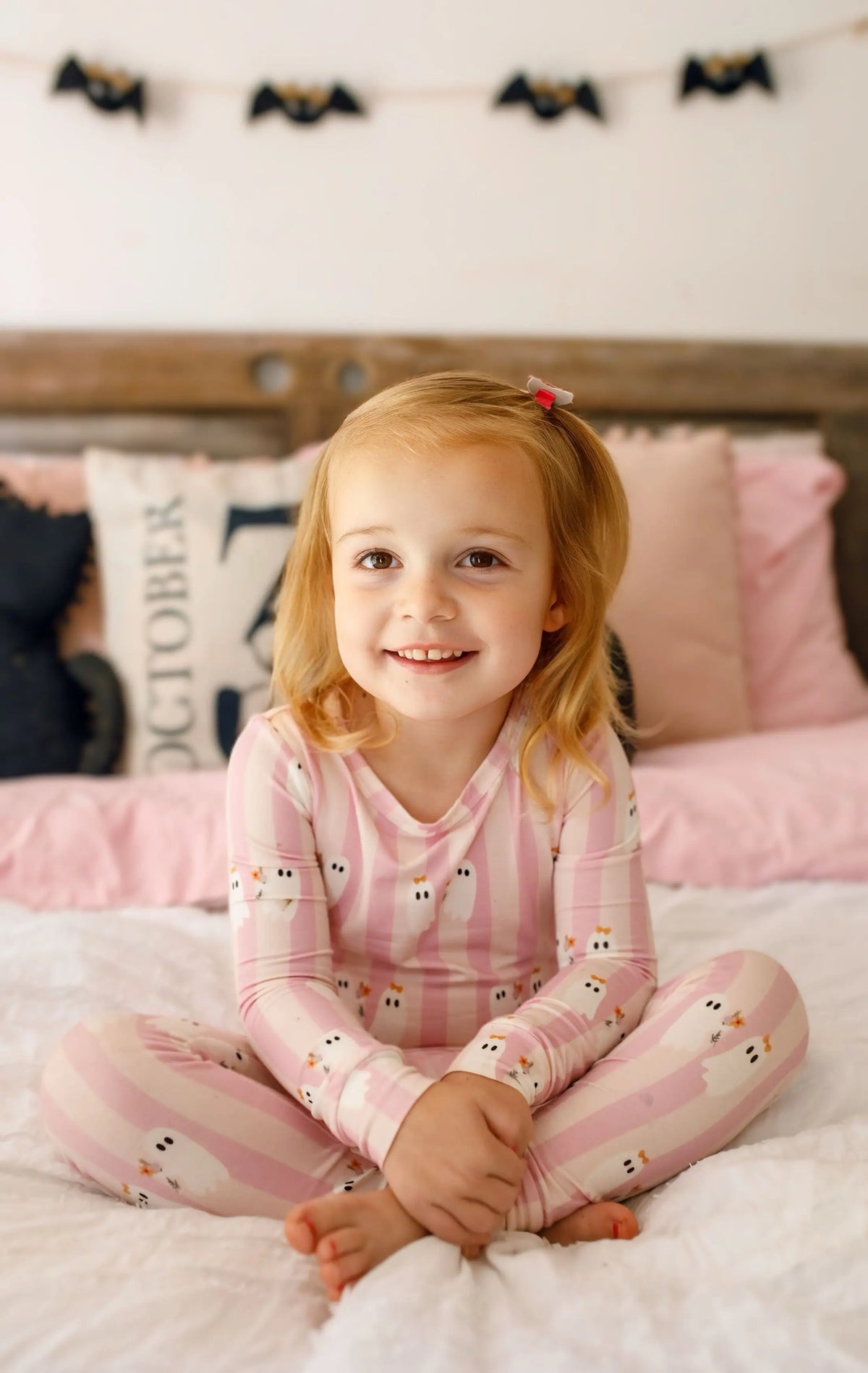 Be My Boo 2pc Halloween Bamboo Pajamas Little Joy Co. 