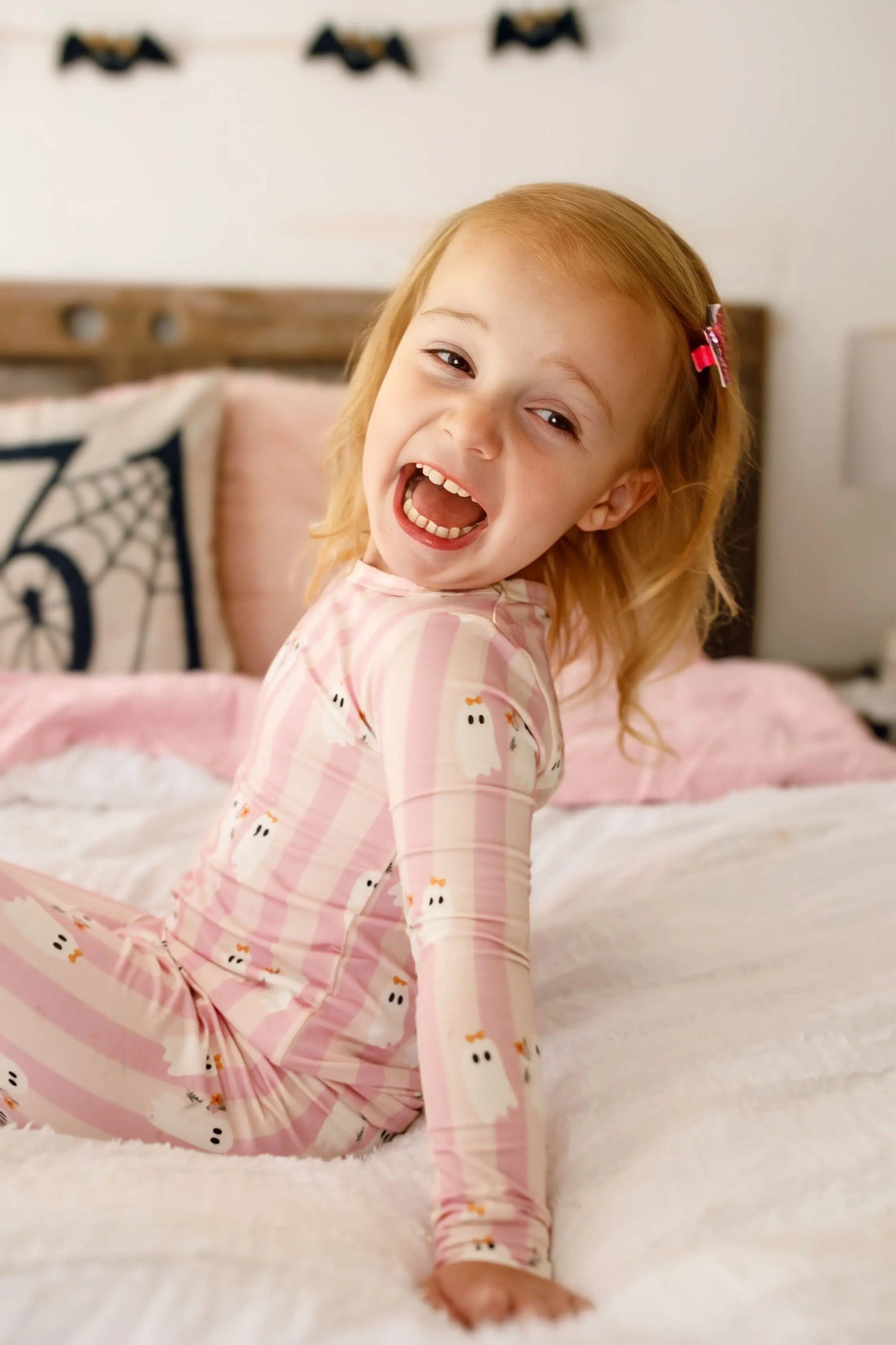 Be My Boo 2pc Halloween Bamboo Pajamas Little Joy Co. 