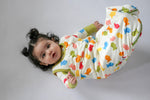 My First Snack Sleep Sack | Cozy Zip-Up Baby Wearable Blanket by Rayn’s Tiny Stitches