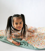 My First Zoo Trip-Toddler Bamboo Blanket – Soft, Warm & Reversible by Rayn’s Tiny Stitches