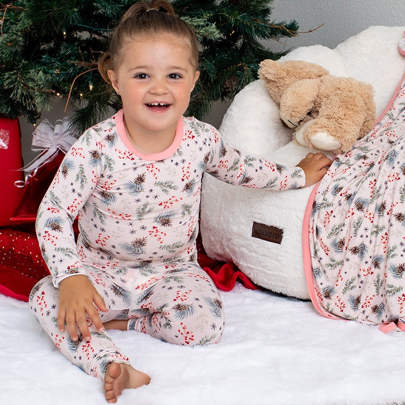 Silky Viscose Bamboo Pajamas - Cozy Pines