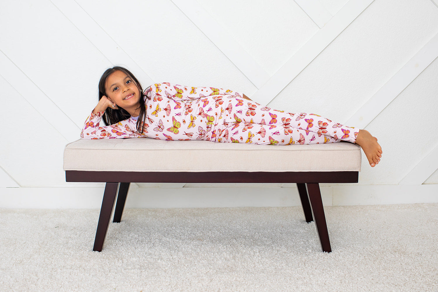 Silky Soft Viscose Bamboo ButterBloom Pajama Set