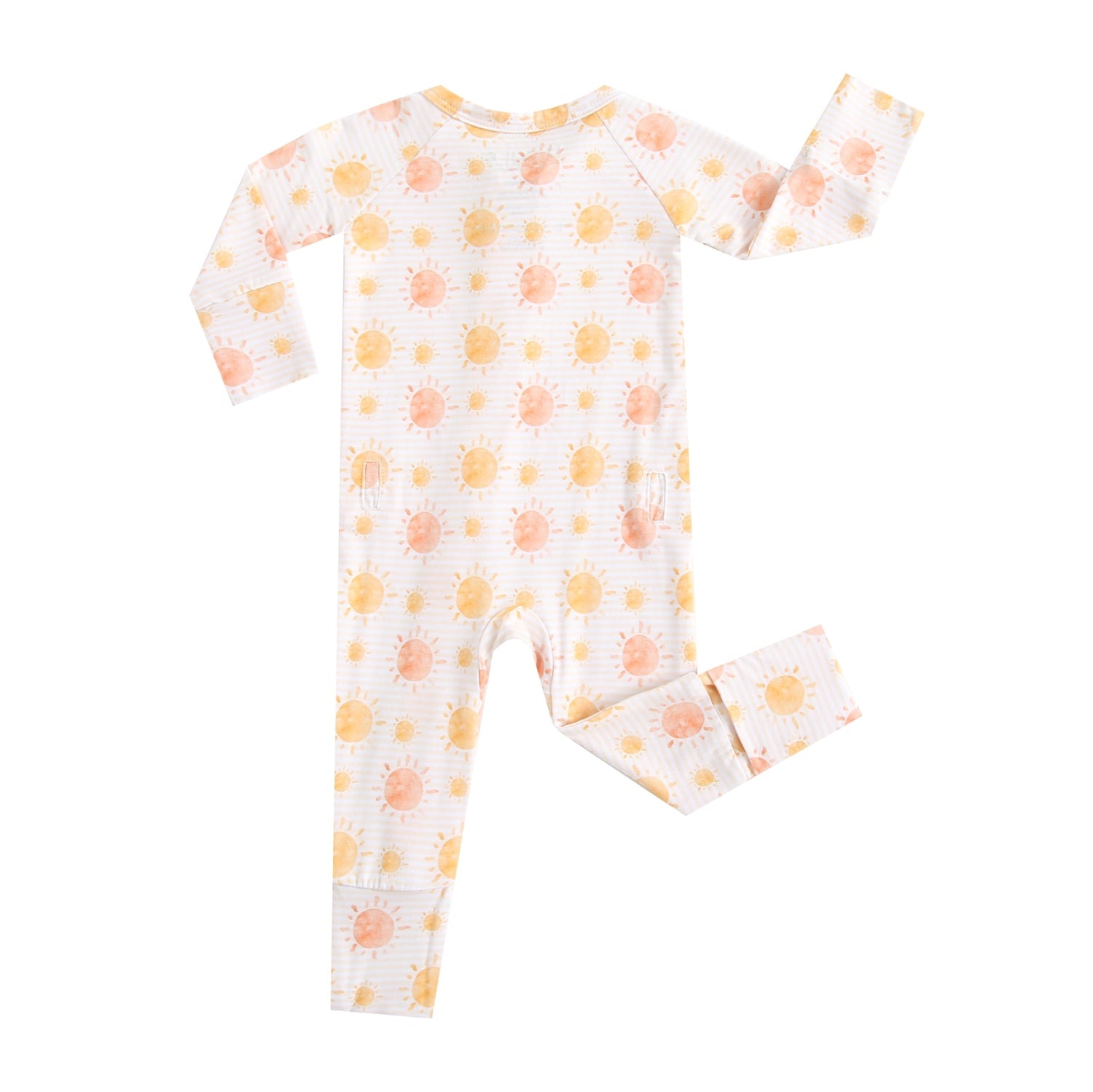 Brighter Days Zippered Baby Romper by Luxie Charm at Everetts Place